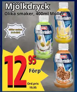 Supergrossen Mjölkdryck erbjuda