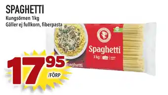 Supergrossen SPAGHETTI erbjuda