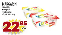 Supergrossen MARGARIN erbjuda
