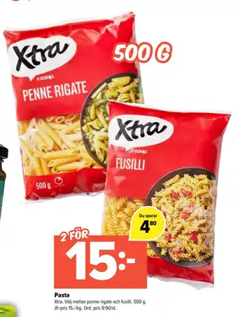 Coop Extra Pasta erbjuda