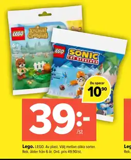 Coop Extra LEGO erbjuda