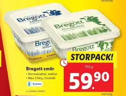 Lidl BREGOTT smör erbjuda