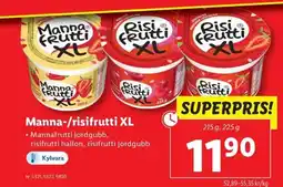 Lidl Manna-/risifrutti XL erbjuda