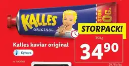 Lidl KALLES kaviar original erbjuda