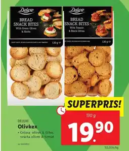 Lidl DELUXE Olivkex erbjuda