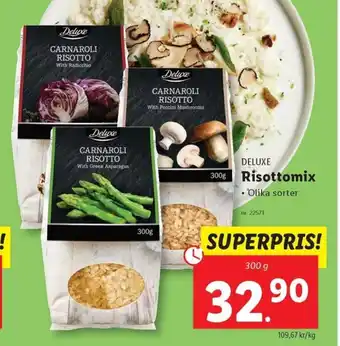 Lidl DELUXE Risottomix erbjuda