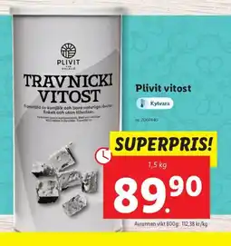 Lidl PLIVIT vitost erbjuda