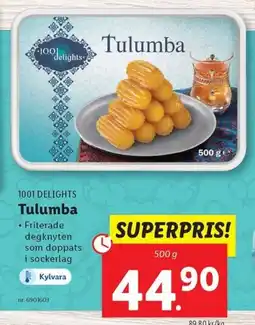 Lidl 1001 DELIGHTS Tulumba erbjuda