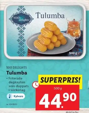 Lidl 1001 DELIGHTS Tulumba erbjuda