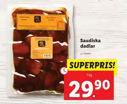 Lidl Saudiska dadlar erbjuda