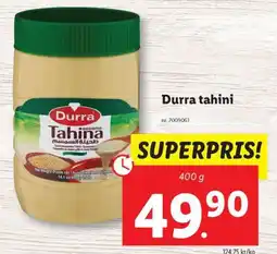 Lidl DURRA tahini erbjuda