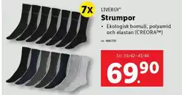 Lidl LIVERGY Strumpor erbjuda