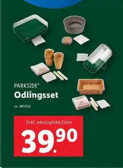 Lidl PARKSIDE Odlingsset erbjuda