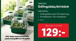 Lidl PARKSIDE Odlingslåda/drivbänk erbjuda