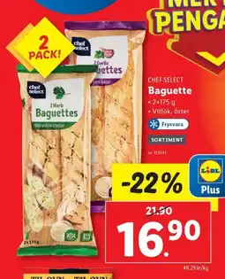 Lidl CHEF SELECT Baguette erbjuda