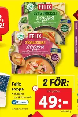 Lidl FELIX soppa erbjuda