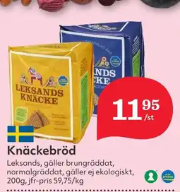 Östenssons Knäckebröd erbjuda