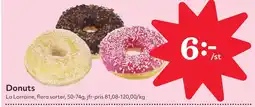 Östenssons Donuts erbjuda