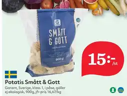 Östenssons Potatis Smått & Gott erbjuda