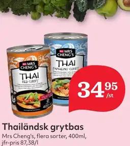 Östenssons Thailändsk grytbas erbjuda