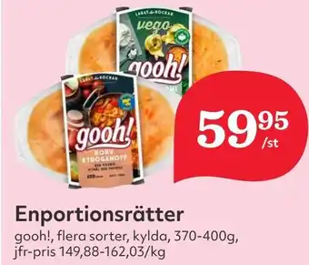 Östenssons Enportionsrätter erbjuda