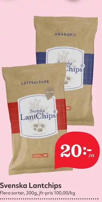 Östenssons Svenska Lantchips erbjuda