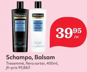 Östenssons Schampo, Balsam erbjuda