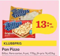 Östenssons Pan Pizza erbjuda