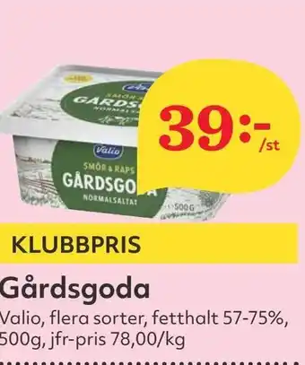 Östenssons Gårdsgoda erbjuda