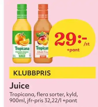 Östenssons Juice erbjuda