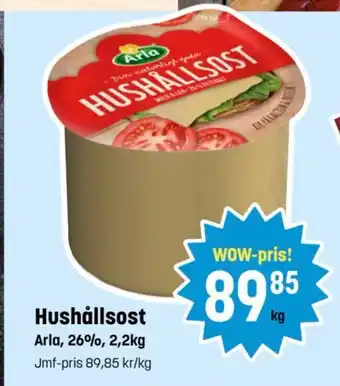 Eurocash Hushållsost Arla, 26%, erbjuda