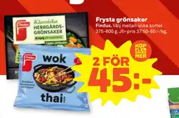 Stora Coop Frysta grönsaker erbjuda