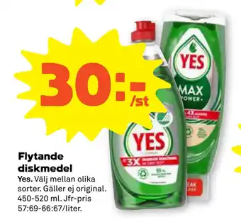 Stora Coop Flytande diskmedel erbjuda