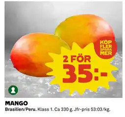 Coop MANGO erbjuda