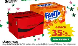 Coop LÄSK 6-PACK erbjuda