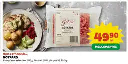 Coop NÖTFÄRS erbjuda