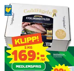 Stora Coop Kycklingfilé 2 kg erbjuda