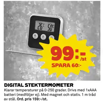 Coop DIGITAL STEKTERMOMETER erbjuda