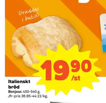 Stora Coop Italienskt bröd erbjuda