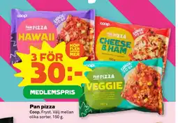 Stora Coop Pan pizza erbjuda