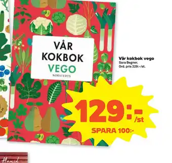 Stora Coop Vår kokbok vego erbjuda