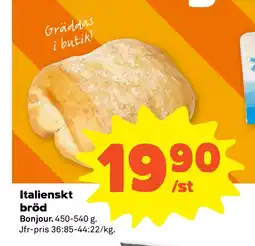 Stora Coop Italienskt bröd erbjuda