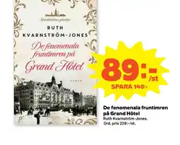 Stora Coop De fenomenala fruntimren på Grand Hôtel erbjuda