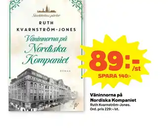 Stora Coop Väninnorna på Nordiska Kompaniet erbjuda