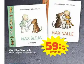 Stora Coop Max blöja/Max nalle erbjuda