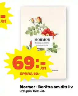 Stora Coop Mormor - Berätta om ditt liv erbjuda