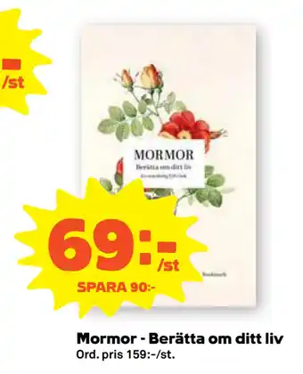 Stora Coop Mormor - Berätta om ditt liv erbjuda