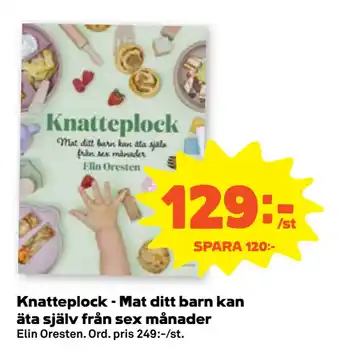 Stora Coop Knatteplock - Mat ditt barn kan äta själv från sex månader erbjuda