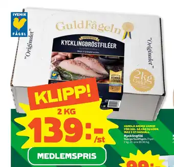 Stora Coop Kycklingfilé erbjuda