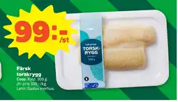 Stora Coop Färsk torskrygg erbjuda